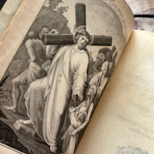 Load image into Gallery viewer, 1894 Paroissien Romain; Full Leather French Catholic Prayer Book