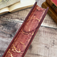 Load image into Gallery viewer, 1929 The Hundred Best English Essays Half Calf Leather Antique Book Marbled