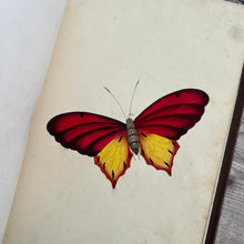 Load image into Gallery viewer, Early Victorian Full Leather Album; with Verse, Paintings and Prints