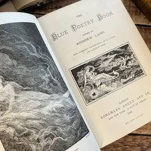 Load image into Gallery viewer, First Edition 1891 The Blue Poetry Book by Andrew Lang Victorian Illustrated #2