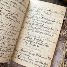 Load image into Gallery viewer, Hand Written Wiltshire Farming Manuscript from 1903/04 Edwardian Booklet