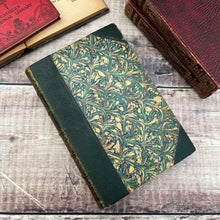 Load image into Gallery viewer, 1896 Barabbas by Marie Corelli Half Leather with Marbling Book