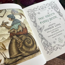 Load image into Gallery viewer, Green Fairy Book by Andrew Lang Folio Society Rare Collector's Edition Book With Slipcase