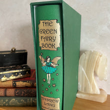 Load image into Gallery viewer, Green Fairy Book by Andrew Lang Folio Society Rare Collector's Edition Book With Slipcase