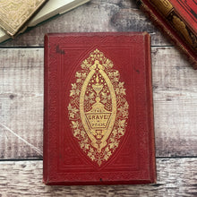 Load image into Gallery viewer, 1858 The Grave A Poem by Robert Blair Fine Cloth Binding Victorian Book