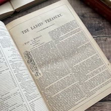 Load image into Gallery viewer, 1864 The Ladies' Treasury; An Illustrated Magazine of Entertaining Literature Vol 8