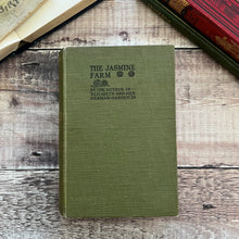 Load image into Gallery viewer, 1935 The Jasmine Farm by Elizabeth Von Arnim Vintage Book by Macmillan
