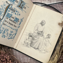 Load image into Gallery viewer, My First Prayerbook Antique Book with Illuminated Prayers