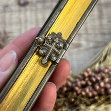 Load image into Gallery viewer, Petit Paroissien Beautiful Little French Velvet Missal with ornate metal clasp