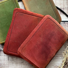 Load image into Gallery viewer, Collection of Four Antique Miniature Yapp Leather Books Poems Poetry; WORN