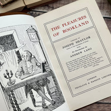 Load image into Gallery viewer, The Pleasures of Bookland Full Suede Leather Yapp Binding