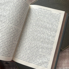 Load image into Gallery viewer, Set of 4 Antique Full Leather William Makepeace Thackeray Books with Floral Spines