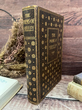 Load image into Gallery viewer, The Poems of Percy Bysshe Shelley; Early 20th Century Floral Binding