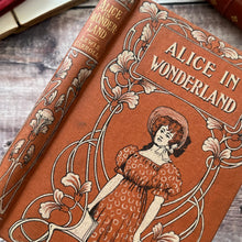 Load image into Gallery viewer, Alice in Wonderland by Lewis Carroll Rare Binding The Ruby Series Antique Book (Et)