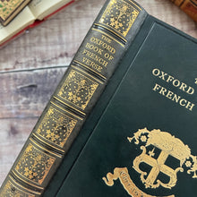 Load image into Gallery viewer, 1920 The Oxford Book of French Verse; Full Leather Antique Book