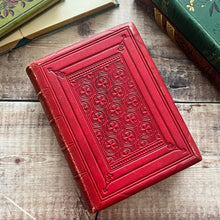 Load image into Gallery viewer, 1856 The Poetical Works (lyrical and dramatic) Of Longfellow Full Morocco Gauffered Edges