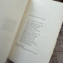 Load image into Gallery viewer, 1891 Volume II of The Works of Herrick; Fine Half Leather Binding by Zaehnsdorf