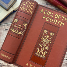 Load image into Gallery viewer, A Girl of the Fourth by Amy Irvine Beautiful Art Nouveau Book