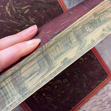 Load image into Gallery viewer, Hidden Fore-Edge Painting Faust by Goethe Full Leather Antique Book 1890 (Et)