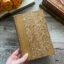 Load image into Gallery viewer, 1887 Bracebridge Hall by Washington Irving Illustrated Antique Book Half Leather Binding