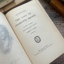 Load image into Gallery viewer, 1900 The Life of Charlotte Bronte by Mrs Elizabeth Gaskell Beautiful Binding