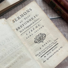 Load image into Gallery viewer, 1743 Secret Book Safe from the Royal Library of Louis XV Antiquarian French Volume (Et)