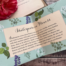 Load image into Gallery viewer, Shakespeare on Flowers; Panorama Pops - Illustrated by Dawn Cooper