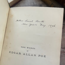 Load image into Gallery viewer, The Works of Edgar Allan Poe Illustrated Late Victorian Book