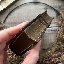 Load image into Gallery viewer, 1665 Dutch Book of Psalms Full Leather Binding with Clasp and Gauffered Edges