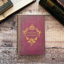 Load image into Gallery viewer, 1859 The Poetical Works of Oliver Goldsmith Unusual Purple Cloth Binding
