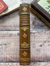Load image into Gallery viewer, 1950 The Poetical Works of Robert Burns; Fine Half Morocco Binding