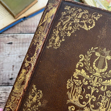 Load image into Gallery viewer, Early Victorian Full Leather Album; with Verse, Paintings and Prints