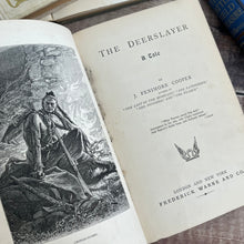 Load image into Gallery viewer, The Deerslayer by James Fenimore Cooper Pictorial Cloth Binding