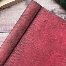Load image into Gallery viewer, Dracula by Bram Stoker Ninth Edition Published by William Rider in 1912 Book REBACKED