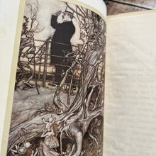 Load image into Gallery viewer, J M Barrie's Peter Pan in Kensington Gardens Illustrated Arthur Rackham REBACKED
