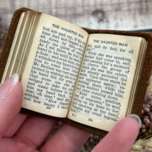 Load image into Gallery viewer, 1904 The Haunted Man by Charles Dickens Yapp leather Binding Illustrated