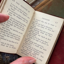 Load image into Gallery viewer, Collection of Four Antique Miniature Yapp Leather Books Poems Poetry; WORN
