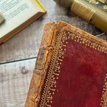 Load image into Gallery viewer, 1732 The Ladies Library Volume One ONLY 18th Century Full Leather Binding Scarce