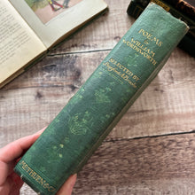 Load image into Gallery viewer, 1907 Poems by Wordsworth Pretty Floral Edwardian Binding Antique Book Poetical Works
