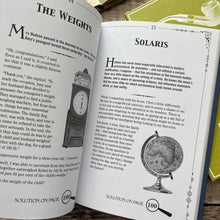 Load image into Gallery viewer, Sherlock Holmes Puzzle Book Set; Cunning Puzzles and Elementary Puzzles