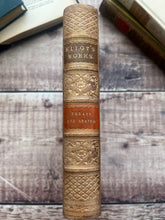 Load image into Gallery viewer, Essays and Leaves from A Note-Book by George Eliot; Beautiful Full Leather Binding