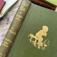 Load image into Gallery viewer, J M Barrie's Peter Pan in Kensington Gardens Illustrated Arthur Rackham REBACKED