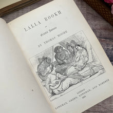 Load image into Gallery viewer, 1861 Lalla Rookh An Oriental Romance by Thomas Moore; Full Leather Binding
