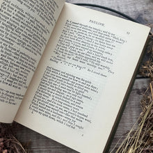 Load image into Gallery viewer, Pippa Passes and Other Poetic Dramas by Robert Browning; Quarter Bound Vellum Book