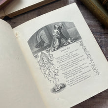 Load image into Gallery viewer, 1870 Heber's Hymns Mid Victorian 19th Century Purple Floral Binding Book Faded