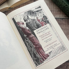 Load image into Gallery viewer, Tales of All Countries and Other Stories by Anthony Trollope 1984 Full Leather Book
