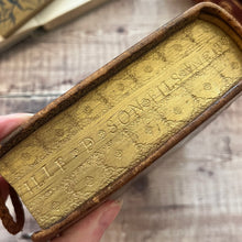 Load image into Gallery viewer, 1698 Ezechiel French Antiquarian Volume Full Leather Binding with Gauffered Edges