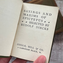 Load image into Gallery viewer, Collection of Four Antique Miniature Yapp Leather Books Poems Poetry; WORN