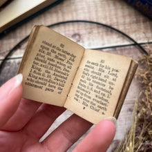 Load image into Gallery viewer, Bible in Miniature; Illustrated Full Leather Book for the Pocket