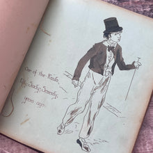 Load image into Gallery viewer, Full Leather Manuscript Book with Snakeskin Effect; with Drawings, Verses, Autographs